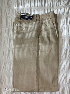 Boys Khaki  Uniform Pants Size 12